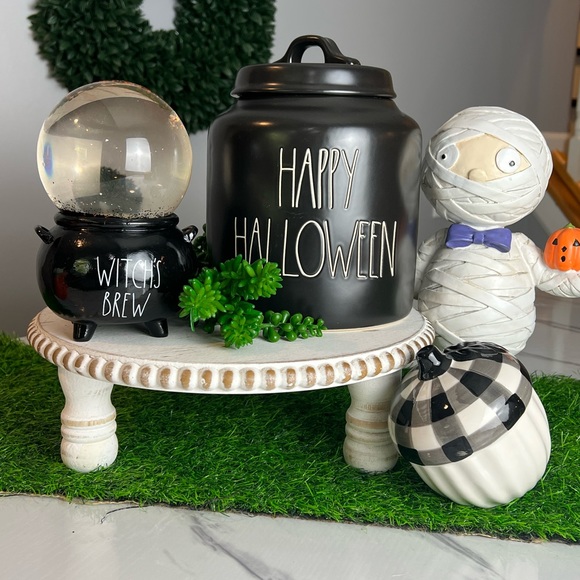 Rae Dunn Black Happy Halloween Chubby Canister - Picture 4 of 9
